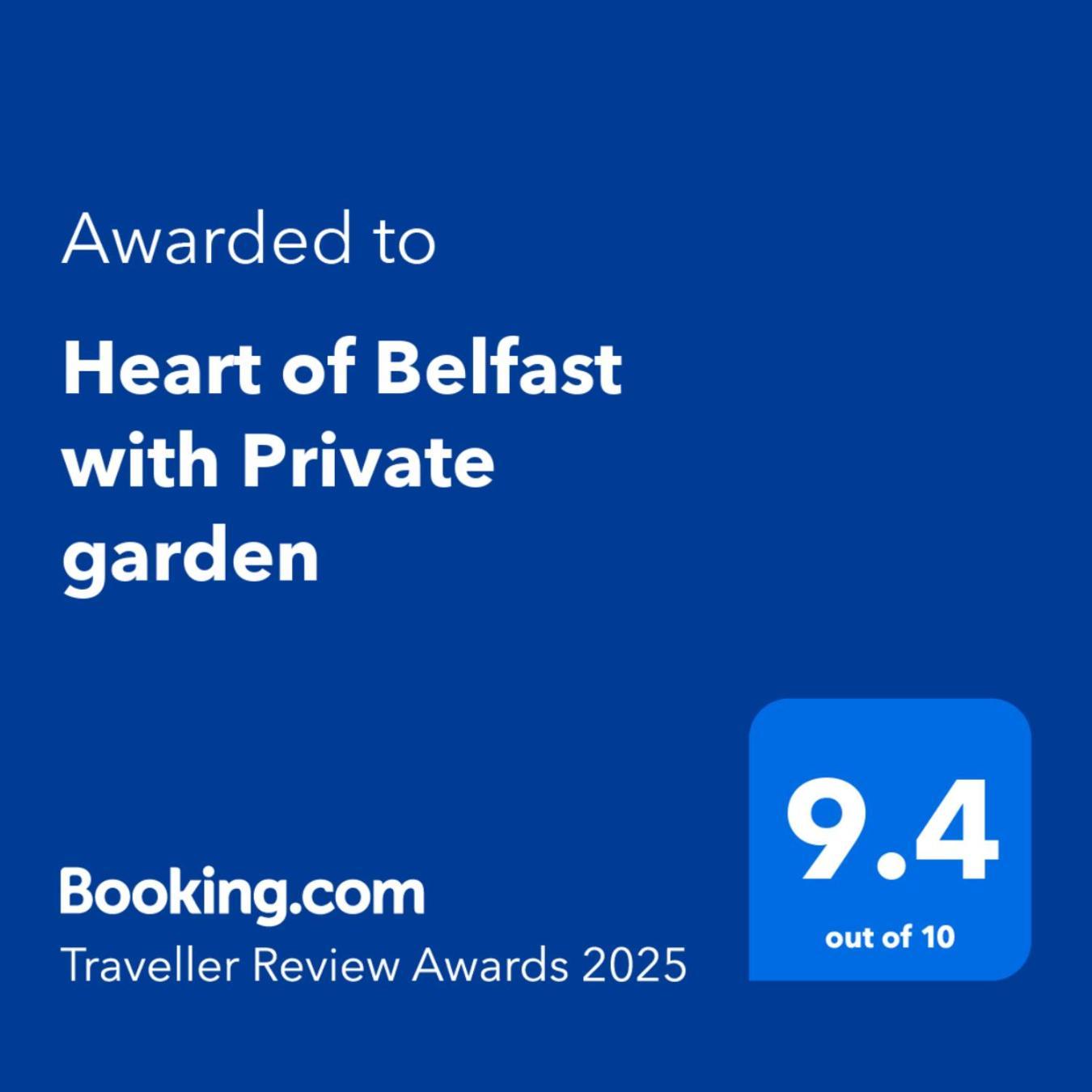 הוילה Heart Of Belfast With Private Garden מראה חיצוני תמונה